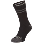 Șosete impermeabile SealSkinz Scoulton negru/gri Black