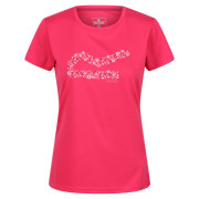 Tricou femei Regatta Womens Fingal VI roșu/roz