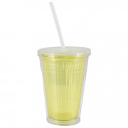 Cană termică Gimex Thermo cup galben