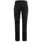 Pantaloni femei Fjällräven Abisko Hybrid Trail Trousers W negru black