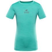 Tricou copii Alpine Pro Basiko Green verde PASTEL PERF GREEN