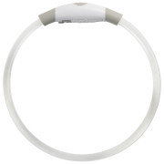 Zgardă luminoasă pentru câini Nite Ize NiteHowl Mini LED alb Disc-O Select