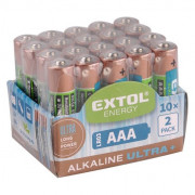 Baterii alcaline AAA Extol Light 20 ks