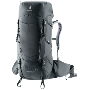 Rucsac turistic femei Deuter Aircontact Core 45+10 SL gri închis graphite