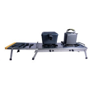 Arzător pentru camping Ridge Monkey Grilla CookStation Single Hob
