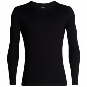 Tricou bărbați Icebreaker Mens 260 Tech LS Crewe negru Black