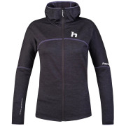 Hanorac femei Hannah Meda Hoody gri/violet anthracite mel