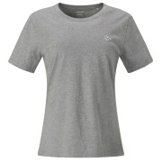 Tricou femei Norrona /29 cotton viking patch T-shirt gri Grey Melange