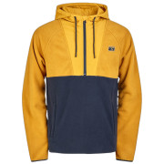Hanorac funcțional bărbați Fundango Carlos Fleece Pullover galben kangoo