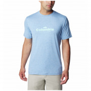 Tricou bărbați Columbia Kwick Hike™ Graphic SS Tee albastru deschis