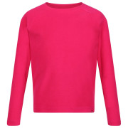 Tricou funcțional copii Regatta Junior Thermal Baselayer Top roz Pink Potion