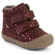 Încălțăminte de iarnă copii Frodo Ollie Wool Tex Bordeaux vișiniu bordeaux