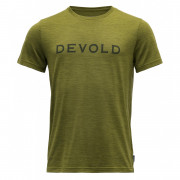 Tricou bărbați Devold Logo Man Tee verde