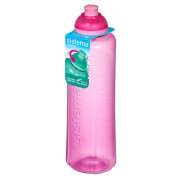 Sticlă Sistema Swift Squeeze Twist ‘n’ Sip 480 ml roz