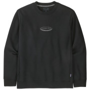 Hanorac bărbați Patagonia Men's '95 Oval Logo Uprisal Crew Sweatshirt negru Black