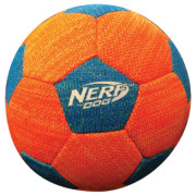 Jucărie pentru câini Nerf Dog X-Weave Soccer Squeak Ball 12,5 cm albastru/portocaliu modrá/oranžová