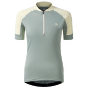 Tricou de ciclism femei Dare 2b Flutter Jersey verde/galben GlacGr/WxYlw