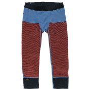 Pantaloni bărbați 3/4 Devold Tuvegga Merino 3/4 Longs Man albastru/roșu CAYENNE