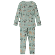 Lenjerie funcțională copii Reima Moomin Trivsam Airy Green verde Airy Green