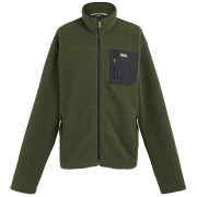 Hanorac funcțional bărbați Regatta Frankie Borg Fleece khaki/negru Dark Khaki