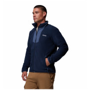 Hanorac bărbați Columbia Sequoia Grove™ Full Zip Fleece albastru închis Collegiate Navy, Dark Mtn