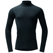 Tricou funcțional bărbați Devold Adventure Merino 190 H.Neck Man albastru închis Ink