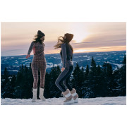 Tricou funcțional femei Kari Traa Rose Light Baselayer Half Zip