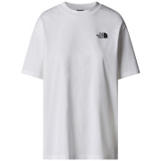 Tricou femei The North Face S/S Essential Oversize Tee alb Tnf White