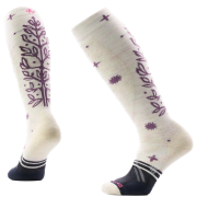 Șosete Smartwool Women's Ski Full Cushion Ice Blossom OTC bej