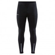 Pantaloni bărbați pentru alergat Craft ADV Essence Warm negru