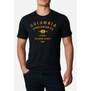 Tricou bărbați Columbia M Path Lake Graphic Tee gri BlackCscBadge