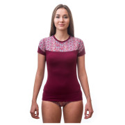 Tricou funcțional femei Sensor Merino Impress (short sleeve)