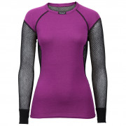Tricou funcțional Brynje Lady Wool Thermo Shirt violet