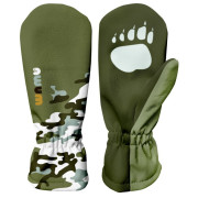 Mănuși softshell pentru copii WAMU Khaki khaki KHAKI