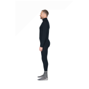 Tricou funcțional bărbați Devold Adventure Merino 190 H.Neck Man