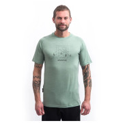 Tricou funcțional bărbați Sensor Merino Air Say Yes mân. scurtă