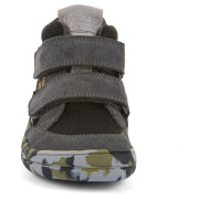 Încălțăminte barefoot all-seasons pentru copii Frodo Barefoot Tex Fun Autumn Grey/Black