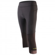 Pantaloni scurți de ciclism femei Axon Aktiv 3/4 D negru