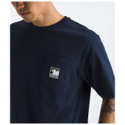 Tricou bărbați The North Face M Mountain Logo Relaxed S/S Pocket Tee