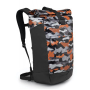 Rucsac Osprey Transporter Roll Top negru/portocaliu