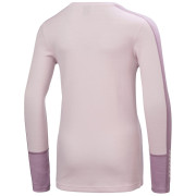 Set funcțional copii Helly Hansen Jr Lifa Merino Midweight Set Purple Clay