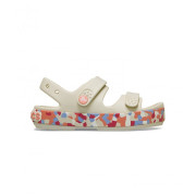 Sandale copii Crocs Crocband Cruiser Glow Confetti Band Sandal Summit White/Guava