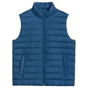Vestă bărbați 4F Vest Jacket M224 albastru DARK BLUE