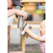 Set pahare din oțel Klean Kanteen Steel Pint 473 ml