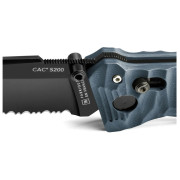 Briceag TB OUTDOOR Cac S200 French Army Knife Textured G10 Serrated