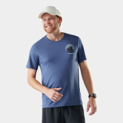 Tricou funcțional bărbați Smartwool Men's Lunar Bear Active Short Sleeve Graphic Tee