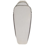 Inserție pentru sacul de dormit Sea to Summit Silk Blend Sleeping Bag Liner - Mummy gri deschis Moonstruck Grey