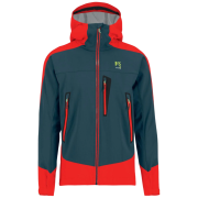 Geacă de iarnă bărbați Karpos Marmolada Jacket gri/roșu Stargazer/Fiery Red