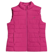 Vestă femei 4F Vest Jacket F218 roz HOT PINK
