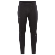 Pantaloni bărbați pentru alergat Craft ADV Essence Warm Wind Tights negru